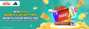 🇲🇾 Win a World Cup Trip: Shopee x adidas Malaysia Giveaway
