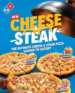 Domino’s Cheese & Steak Pizza Malaysia: 3 New Flavours to Try